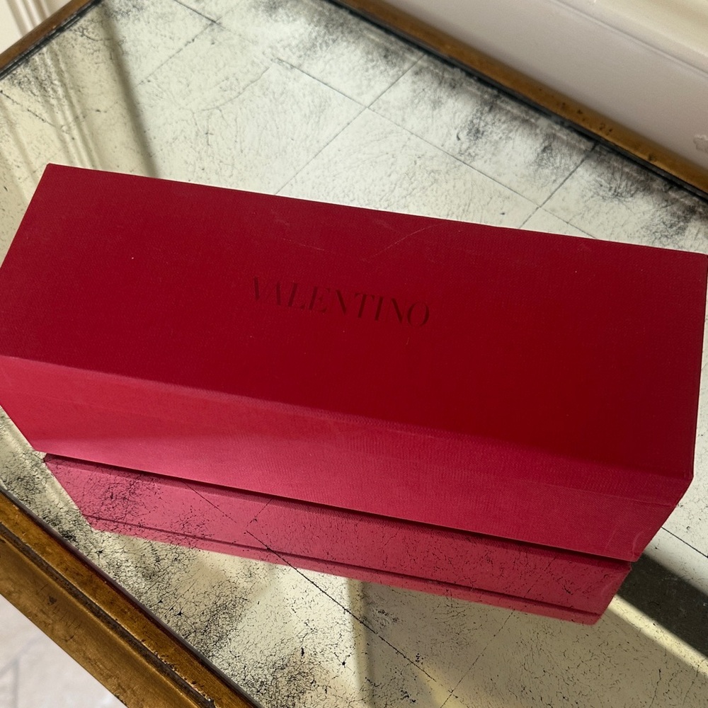 Valentino Gold and Black Sunglasses - Picture 3 of 6